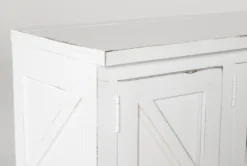 Sinclair II White 54" TV Stand With Glass Doors 11 Sinclair II White 54" TV Stand With Glass Doors -Cheap Furniture Store 258162 white wood media console detail 44