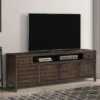 Peoria Tobacco 84" Tv Stand -Cheap Furniture Store 273954 brown wood media console signature 01